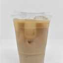 Clear Plastic Cups with Strawless Sip Lids for Iced coffee, tea, juice cold drinks, Plastic Cups and Sip Through Lids | Clear Plastic Disposable Party Cups (12oz Cups with Sip Lids)