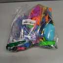 112PCS Glow in the Dark Party Supplies for Kids Adults, Light Up Party Favors with Light Up Glasses, 50 Glow Sticks Bulk Pack for DIY Bracelets Necklaces, Neon Party Supplie Decorations for Hallowee