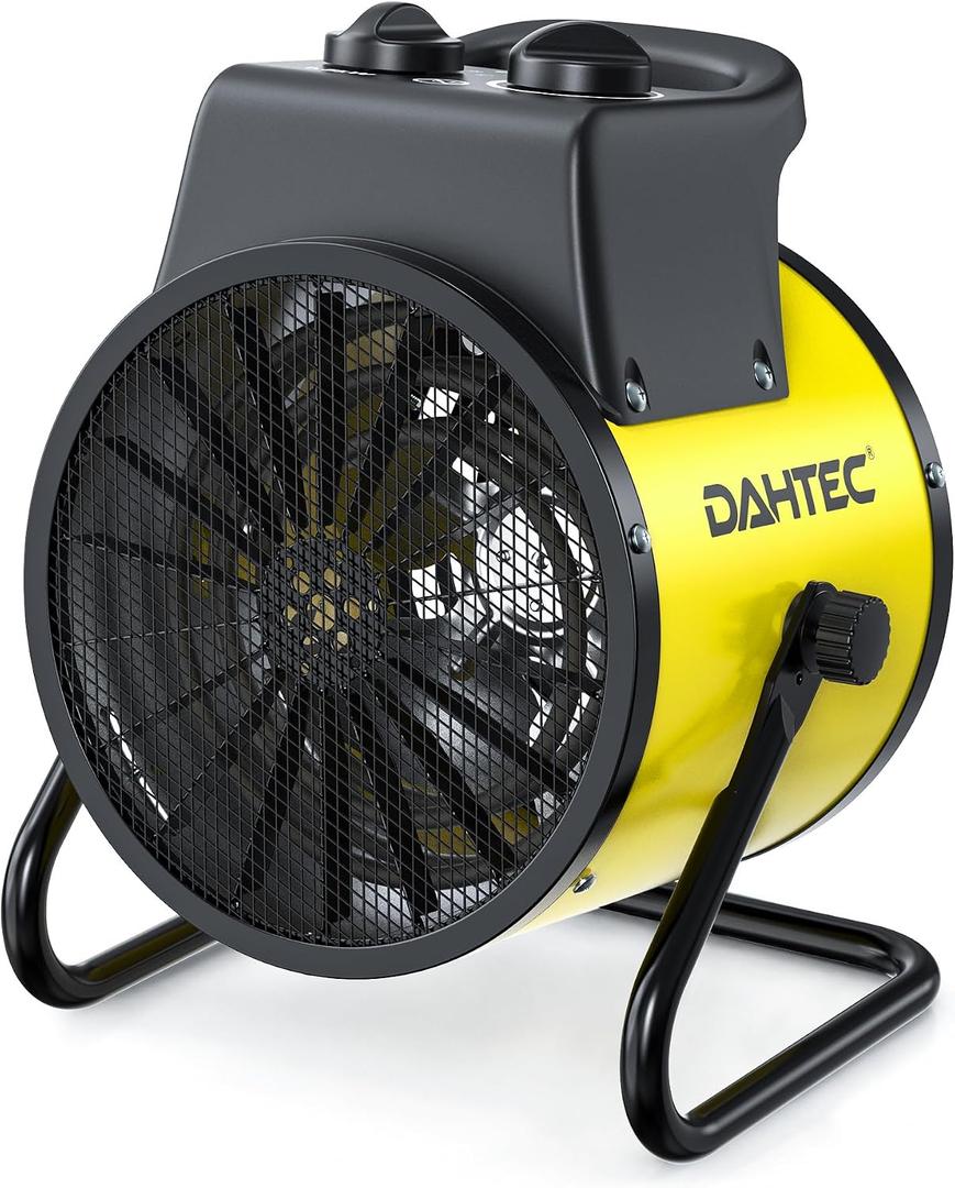Space Heater 1500W, Greenhouse Garage Portable Electric Fan Heater