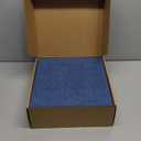 Blue Felt Notice Board 47"x35" | Large Cork Bulletin Board Alternative for Office, Home & Classroom | Felt Wall Tiles (12-Pack) | Blue Classroom Decor Office Supplies | Ocean Blue