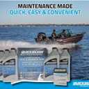 Quicksilver 4-Stroke Oil Change Kit – for Mercury Outboard Engines – 15, 20, 25, 30, 40, 50, 60, 75, 90, 115, 150, 175, 200, 225, 250, 300, 350, 400 HP, Unspecified