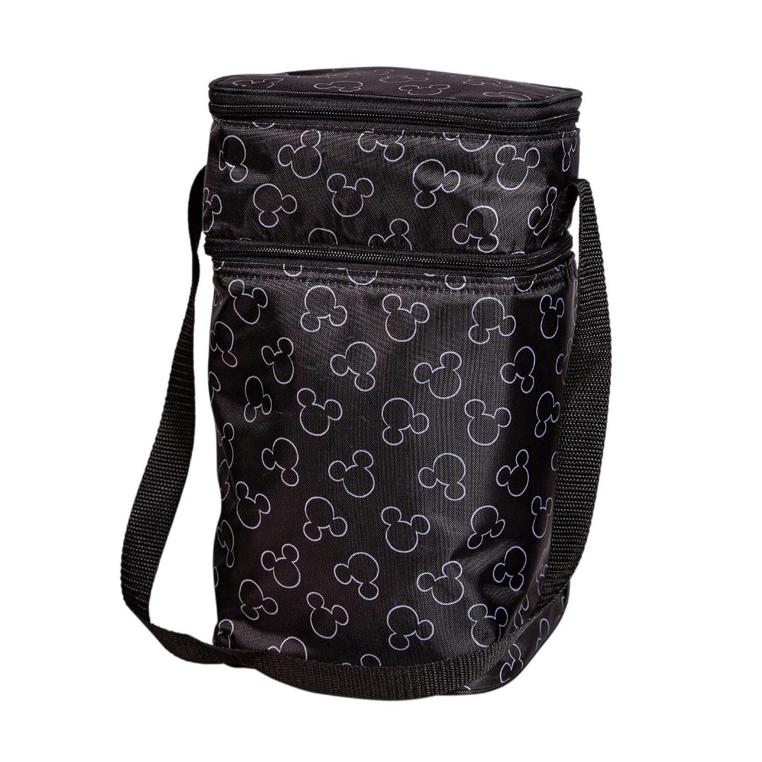 J.L. Childress Disney Baby Six Bottle Breast Milk Cooler Travel Bag - Insulated Baby Bottle Storage Bag, Portable Organizer Pack for Breast Milk, Use for Daycare or On the Go - Mickey Mouse