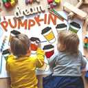 2 x AnyDesign 50Pcs Fall Letter Coffee Cup Cutouts with 100Pcs Glue Points Pumpkin Spice & Everything Nice Cardboard Cut-Outs Muticolor Coffee Cup Paper Cutting for Office Home Autumn Theme Party Decor