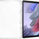 Clear TPU Shockproof Case with Pen Slot for Samsung Galaxy Tab A 8.0 SM-T290 SM-T295 8",Lightweight Transparent Silicone Flexible Soft Back Cover Pencil Holder(for Tab A 8.0 2019 SM-T290 T295)