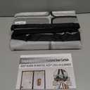 Insulated Door Curtain Magnetic Thermal - Insulated Door Cover for Winter Doorways Keep Cold/Heat Out Stop Wind Self-Closing for Air Conditioner Room, Kitchen, Bedroom, Back Door, Living  90×206