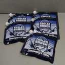 Cooler Shock Reusable Ice Packs for Cooler - Long Lasting Cold Freezer Packs for Coolers and Lunch Boxes - Cooler Ice Packs for Camping Gear, Fishing, Road Trips, Beach Must Haves, PCS 5