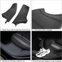 FASTCHE for Tesla Model Y Door Sill Protector 5 Seater (NOT Fit 7 Seater) Rear Door Car Pedal Kick Protection Strip Styling Covers Accessories(2 Packs)