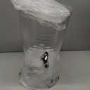 CreativeWare 1.5-Gallon Bark Beverage Dispenser, 1.5 Gallon, Clear