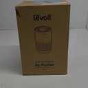 LEVOIT Air Purifiers for Bedroom Home Dorm, 3-in-1 Filter Cleaner with Fragrance Sponge for Better Sleep, Filters Smoke, Allergies, Pet Dander, Odor, Dust, Office, Desktop, Core Mini-P, White