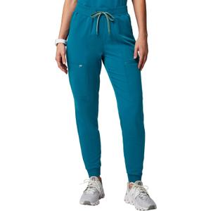 Fabletics Women's Active Scrub Jogger - MotionTech, Pocket-Packed, Lightweight, Wrinkle-Resist, Semi-Slim Fit (2X, Caribbean Blue) Fabletics Women's Active Scrub Jogger - MotionTech, Pocket-Packed, Lightweight, Wrinkle-Resist, Semi-Slim Fit (2X, Caribbean Blue)