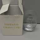 62th Birthday Gifts for Women and Men, Turning 62 Present Glass, 62 Year Old Party Supplies Decorations for Her Him, Birthday Gifts for 62th Woman Female, 18oz