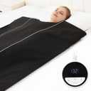AOBOCO Sauna Blanket - Sauna Blanket for Home Use, Portable Design for Relaxation and Detoxification with 5 Layer Thickened Construction, 86-158F& 20-60 Minutes, 6.2 ft. x 2.6 ft