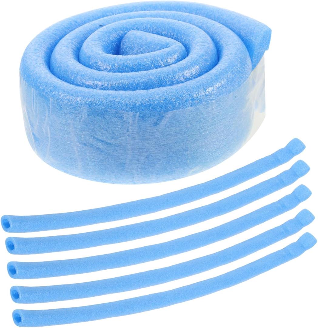 Totority 6Pcs Trampoline Pole Foam Wraps Protective Covers for Safety Foam Sleeve Guards for Trampoline Parts Replacement Foam Tube Accessories