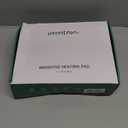 immtree Weighted Heating Pad for Period Cramps, 29" x 24" Extra Large Electric Heated Pads 7 lbs, Back Shoulder Knee Abdomen Pain Relief, Soft Warm Heavy Lap Blanket, Dark Green