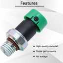 Oil Pressure Sensor Switch Sending Unit D1843A 12635957 Compatible with Chevy Colorado Equinox Trailblazer Malibu Impala GMC Envoy Canyon Buick Lacrosse Enclave Rainier Cadillac SRX 12570964