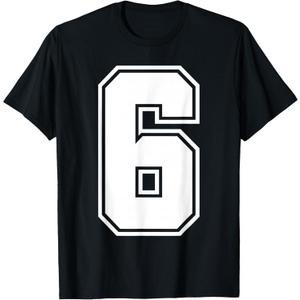 6 7 Six Couples Costume Funny Meme T-Shirt Small