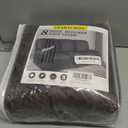 Leather Look Recliner Couch Cover, 8-Pieces Stretch Recliner Sofa Covers, Soft Reclining Slipcover, Washable Furniture Protector for Pets (3 Seater, Brown)