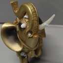 Lucky Wealth Elephant Statue Feng Shui Home Decorations for Living Room Elephant Figurines Vintage Collectibles Decor Gift