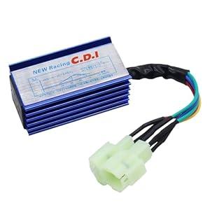 OXCANO GY6 Racing CDI Box Replacement for GY6 50cc 125cc 150cc 139QMB 152QMI 157QMJ Chinese Scooter Moped Go Kart ATV Quads, No Rev Limit