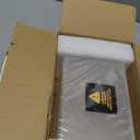 Acrylic Mahjong Case for American Tiles 1.2"0.9"0.5" only,Holds Dice&Chips,Large Capacity Hold Up to 160 Tiles with Mahjong Accessories,Transparent Box for Mahjong Game Set Storage(not include tiles