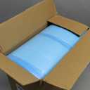 Amazon Basics Heavy Duty Dog and Puppy Pee Pads, Leak-Proof 5-Layer Ultra Absorbent, Quick-Dry Surface for Potty Training and Housebreaking, Regular Size, 24x23", Blue & White, 80 Count