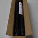 Shower Curtain Rod Adjustable 43-78 inch, 1"Diameter Spring Tension Curtain Rod No Drill, Anti-Rust Non-Slip Shower Rod, Black Shower Curtain Rod for Bathroom Tension