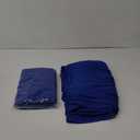 Nasitos 2 Pack Royal Blue Tablecloth 6 Foot-Open Back Fitted Spandex Table Covers 6ft, Washable Fabric Tablecloths, Wrinkle Resistant for Trade Show, Parties, Craft Show, Display, Wedding, Events