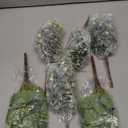 40 Pcs Artificial Greenery Eucalyptus Stem Silver Dollar Leaves Baby Eucalyptus Leaves Suitable for Family Wedding Vase Centerpieces Bouquet Flower Arrangement