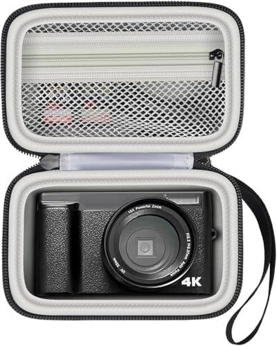 Grapsa Digital Camera Case Compatible with Duluvulu for Oiadek for Zostuic for TEBNGIHNM for Canon G7 X Mark III/II 4K Vlogging Camera. Storage Holder Bag for Canon PowerShot (Box Only) - Grey Inner