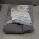 Grounding Fitted Sheets King Size, Grounding Sheets King with 10% Silver Fiber, 15'' Deep Pocket Grounded Fitted Bed Sheets for Better Sleep & Wellness, 76"x80"x15", Gray