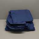 Premium Heavy Cotton Ektorp 3 Seat Sofa Cover Replacement Compatible with IKEA Ektorp Three Sofa Slipcover (Deep Blue)