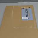 QEEIG C Table Side Table Living Room C Shaped Couch Tray End Table Farmhouse 1 Pack, Rustic Brown (017-30BN-1)