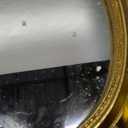 SIMON'S SHOP Vintage Mirrors for Wall, Baroque Style Gold Hanging Mirror with Cherub and Floral Ornaments, 17 x10 inches Decorative Framed Mirror