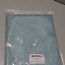 Biscaynebay Square Tablecloth 54x54 Inch-Auqa Blue Card Fabric Table Cover-Small Folding Table Cloths Linen Water Resistant for Kitchen Dining Picnic Patio Outdoor Party Restaurant Tables