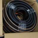 Giraffe Tools Garden Hose 100ft x 5/8", Water Hose Heavy Duty, Flexible, Lightweight Hybrid Hose with Swivel Handle, Male to Female Fittings, Burst 600 PSI