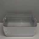 funest 4- Tier Medicine Storage Box Organizer Portable First Aid kit Box Empty with Handle, Multipurpose Medical Supply Organizer with Removable Tray, White