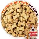Peanut Butter Dog Treats, High Protein, Chicken Flavor 7.05 oz | Limited Ingredient Training Treats, Healthy Dog Biscuits for Small, Medium and Large Breeds with Muscle Support
