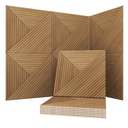 Acoustical Wall Panels, 6-Piece 23.62 X 23.62 Inches Art Acoustic Panels, Decorative Acoustic Panels, Acoustic Wall Panels, Sound Absorbing Wall Art, Arcadian Vortex