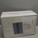 Nervure 350PCS Ivory Plastic Plates - Ivory Gold Plastic Dinnerware Sets for 50 Guests - 100 Gold Disposable Plates, 50 Pre Rolled Silverware Sets, 50 Cups Perfect for Wedding & Party