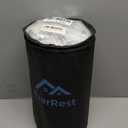 EverRest Under Desk Footrest for Office Use - Warmer Feet, 3 Adjustable Heights - Tall Ergonomic Foot Rest Stool for Gaming Chair, Computer - Leg Support for Work from Home