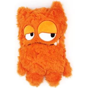Squeaky Dog Toy, Plush Stuffed Dog Toy Keep Them Busy Tug of War Dog Chew Toy for Small Medium Large Dogs (Orange)