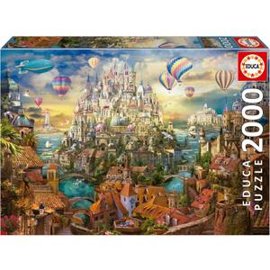Educa - City of Dreams | 2000 Piece Puzzle for Adults. Measurements: 37.8" x 26.77". 14 Years Old (19944)
