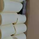 Nimiko Flameless Candles with Remote, Battery Operated Flickering Flameless Candles, LED Candles with Timer 2/4/6/8H, with Realistic LED Candles Set of 9 (D3 x H 3" 4" 5" 6" 7") (Ivory)