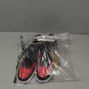 Nike Men's Low-Top Sneakers, 8.5 US (9, Black Red University)
