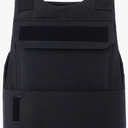 Tactical Vest for Men, One Size Fits All. Black color. 