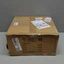 LAMKNVS Farmhouse 4 Lights Pendant Light, Industrial Black Lantern Chandelier with E12 Gold Base Metal Cage Rustic Geometric Hanging Light Fixtures for Kitchen Island Foyer Entryway Dining Room