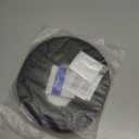 Black Rubber Weather Stripping Door Seal Strip, D Shape Door Weather Seal Strip, Self-Adhesive Soundproofing Frame Insulation Tape for Doors Frame/Window Seal,Blocks Cold Drafts Noise (23 feet)