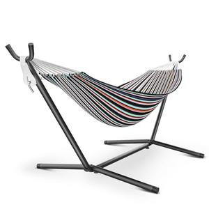 Amazon.com : Angchiluo Hammock with Stand for Outside, 600lbs Portable Hammock with Carrying Bag for 2-Person Outside Patio, Heavy Duty, Easy Assembly : Patio, Lawn & Garden