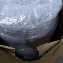 132" U Shaped Sectional Couch, Large Modular Cloud Couches with Double Chaise Lounge, Comfy Flannel Cloud Sofa with Pillows, Boneless Couches for Living Room, Black