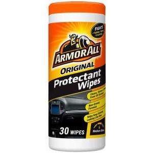 Original Protectant Wipes by Armor All, Car Interior Cleaner Wipes with UV Protection to Fight Cracking & Fading, 30 Count Original Protectant Wipes by Armor All, Car Interior Cleaner Wipes with UV Protection to Fight Cracking & Fading, 30 Count